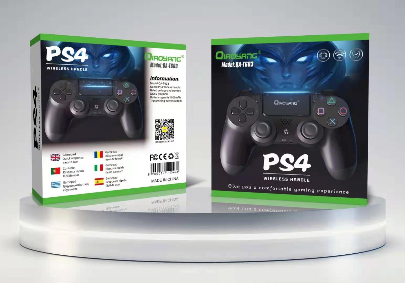 Comando PS4 Sem Fios Qiaoyang QA-T603