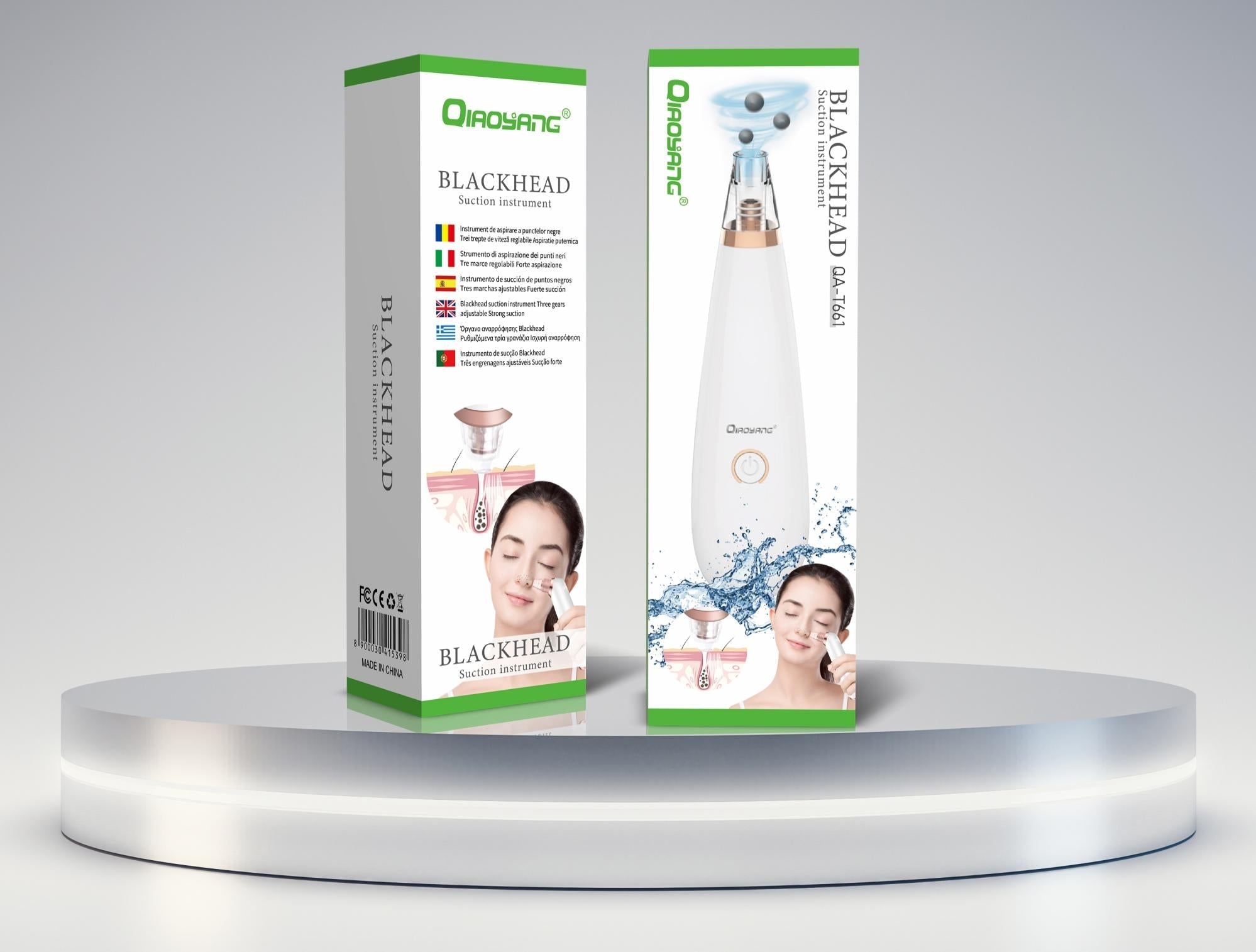Aspirador de Pontos Negros QA-T661