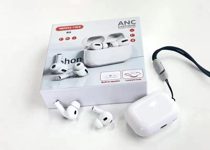 Auriculares Bluetooth Remax TWS R5 com ANC
