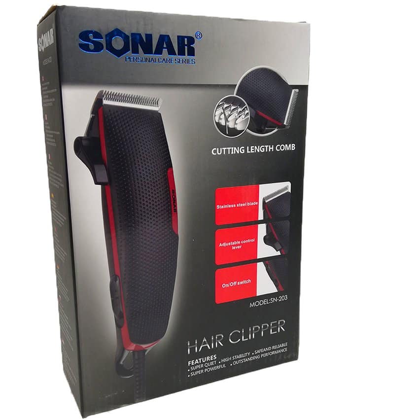 Máquina de Cortar Cabelo Sonar SN-203