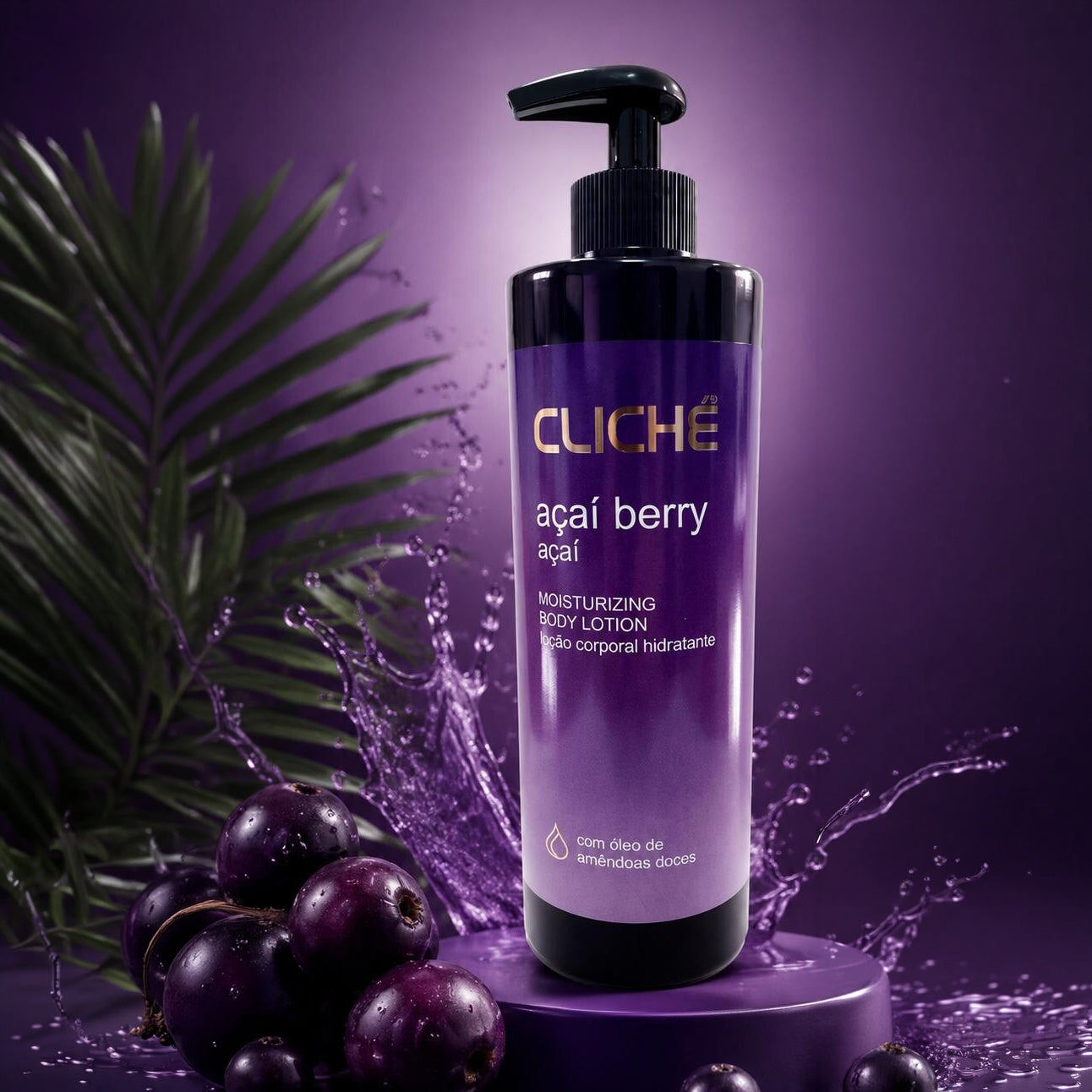 Body Milk Cliché - Açaí Berry 500ml