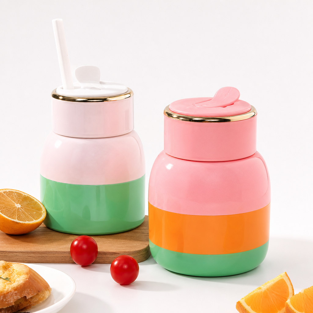 Mini Liquidificador Portátil Recarregável para Sumos e Smoothies