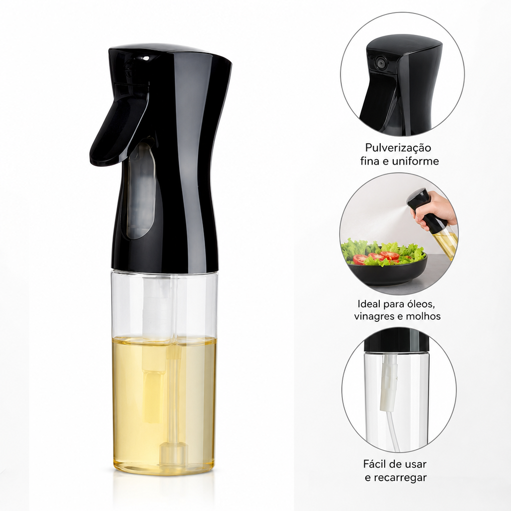 Pulverizador para Óleo e Vinagre em Spray