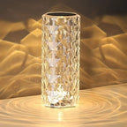 Candeeiro de Cristal LED Tátil 16 Cores